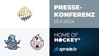 01112024  Pressekonferenz  HC Landsberg Riverkings vs EHC Königsbrunn [upl. by Suter]