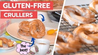 GlutenFree Honey Cruller Recipe  BEST GlutenFree Crullers  French Cruller Donuts Glutenfree [upl. by Belden]