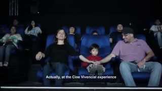 Experiencia 4D  Cine vivencial  YPF  TECNOPOLIS 2015 [upl. by Eydie]