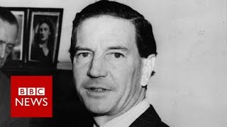 Kim Philby Unseen footage of Soviet spy  BBC News [upl. by Nynahs697]