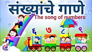 sankhya gane 6 to 9  संख्याचे गाणे  1st  std song [upl. by Ilene]