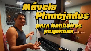 VLOG Mobiliamos nosso mini banheiro e queremos mostrar para vocês [upl. by Binny]