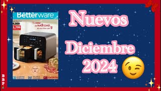 NUEVOS CATÁLOGO DICIEMBRE 2024 Betterware 🎄 [upl. by Aggi874]