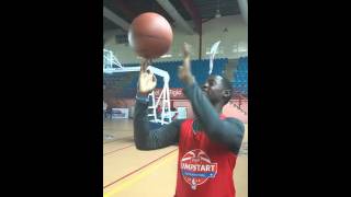 Brendan Handfield  Digicel NBA Jumpstart Elite Camp  Trinidad amp Tobago  Sept 2015 [upl. by Pontius]