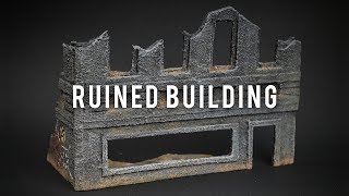 Ruined Building  Miscast Terrain  S01E02 [upl. by Akerboom]