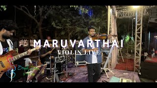 Maruvaarthai  Violin Live  Binesh Babu amp Friends [upl. by Sorenson]