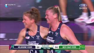 Grand Final Highlights  Vixens vs Fever [upl. by Yelsha]