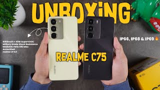 HP 2 JUTAAN TERKUAT   UNBOXING REALME C75 Indonesia [upl. by Elkcim]