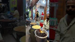 Sarafa Bazar night street food court in Indore in Madhya Pradesh India [upl. by Ytirahc]