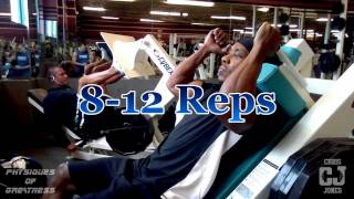 Mass Building Leg Routine By Natural Bodybuilder Chris Jones of Physiques Of Greatness [upl. by Eneg]