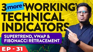 Supertrend VWAP amp Fibonacci Explained  Best Intraday Technical Indicators for Trading [upl. by Shara]