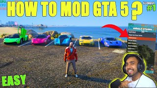 How To Add Mod In GTA 5  How to Install GTA V PC Mods  Simple And Easy Tutorial  Hindi [upl. by Tnattirb823]