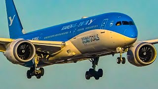 35 BRILLIANT BOEING 787 Landings amp Take offs at LAX  Los Angeles Plane Spotting [upl. by Ygief]