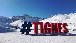 Tignes Val DIsere Espace Killy  Ski holiday 2022 [upl. by Refinnaej]