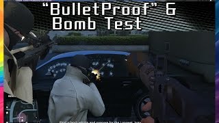 Armored Cars quotBulletProofquot amp BOMB Test  NEW GTA 5 Online DLC [upl. by Cahan249]