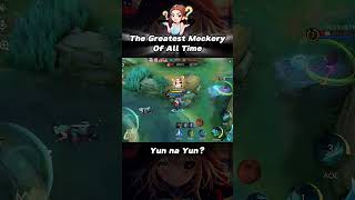 The Greatest Mockery of All time 😂😂😂 mobilelegends mobilelegendsbangbang mlbb shorts [upl. by Eleazar]