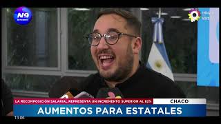 AUMENTOS PARA ESTATALES  NOTICIERO 9 [upl. by Fairleigh]