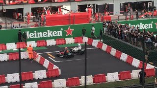 Daniel Ricciardo Go Kart Monza 2017 Live HD [upl. by Yatnuahc592]