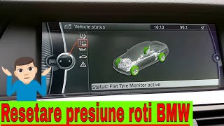 Resetare presiune roti Bmw [upl. by Nwahsek]