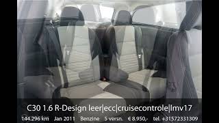 Volvo C30 16 RDesign leerecccruisecontrolelmv17 [upl. by Giguere]