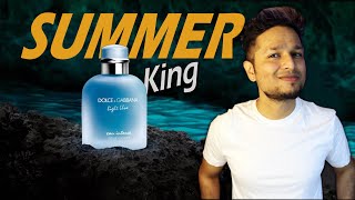 Light Blue Pour Homme Eau Intense by Dolce amp Gabbana Perfume Review💖☀️हिंदी में Best Summer Perfume [upl. by Ecnaled]