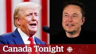 Trump Musk interview on X hamstrung with technical issues  Canada Tonight [upl. by Matthew]