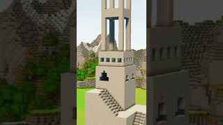 Construção fácil para fazer no minecraft minecraft minecraftshorts minecraftmemes [upl. by Frieder425]