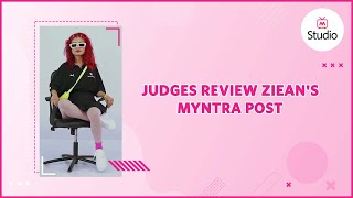 Judges Review Zieans Post  MFS Season 3  Shorts  Myntra [upl. by Tterrej]