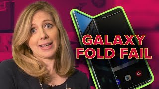 Samsung Galaxy Fold screens are already breaking [upl. by Dosh]