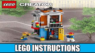 LEGO Instructions  Creator  31050  Corner Deli Book 3 [upl. by Eiryt224]