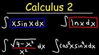 Calculus 2  Basic Integration [upl. by Nairdad89]