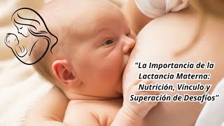 La Importancia de la Lactancia Materna Nutrición Vínculo y Superación de Desafíos [upl. by Giacobo612]