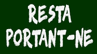 RESTA PORTANTNE [upl. by Corbett]