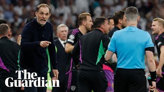 Tuchel fumes at late offside call as Bayern go down in Madrid Its against every rule [upl. by Naamana]