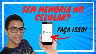 😏Como limpar o cache do Navegador Google Chrome e liberar mais memória no celular [upl. by Scevor]