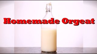 How To Make Quick And Easy Homemade Orgeat  Drinks Made Easy [upl. by Hsetih]