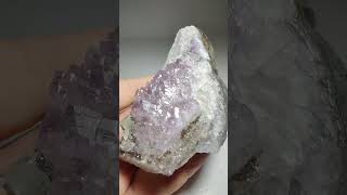 Amethyst and Calcite crystals on Basalt Minas Gerais Brazil [upl. by Dame]