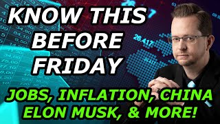 KNOW THIS BEFORE FRIDAY  JOBS INFLATION ELON MUSK CHINA amp SHARE OFFERINGS  Fri Dec 10 2021 [upl. by Melony482]