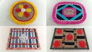 Awesome 5 Doormat Making at Home with Old Clothes  How to Make Easy Doormat [upl. by Odel]