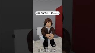 When a weird girl has crush on you 🤧🤢  BELLA ZUKI  roblox brookhaven shorts ytshorts memes [upl. by Ailegave]