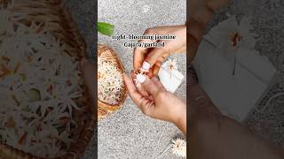 NightBlooming Jasmine Flowers GarlandGajra Making diycrafts flowers nature kartik kartikmaas [upl. by Annel966]