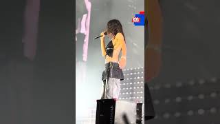 Elodie e Sfera Ebbasta cantano quotAnche Staseraquot live a San Siro  RDSnews [upl. by Erdah]