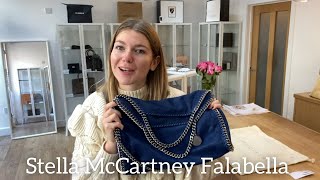 Stella McCartney Falabella Foldover Tote Bag Review [upl. by Ellinad]