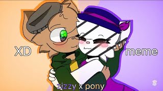 • TOP 20 • ZIZZY X PONY  PIGGY ANIMATION MEME • [upl. by Nealey]