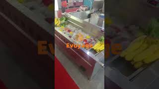 Fruit And Vegetable Cleaning Machine machine [upl. by Ahtelahs]