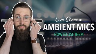 Using Ambient Crowd Mics to Improve Your Live Stream Mix  Church Sound [upl. by Ijar116]