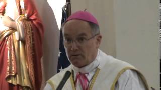 Sermon Bishop Bernard Fellay Arcadia 10 mai 2015 [upl. by Allesig]