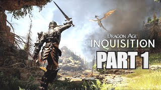 Dragon Age Inquisition Lets Play Part 1  PS4 Gameplay 1080P [upl. by Bourke593]