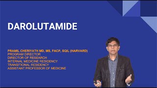 Darolutamide Nubeqa A newly FDAapproved Drug explained in detail by Dr Pramil Cheriyath MD [upl. by Monafo]