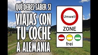 CÓMO CONSEGUIR LA PEGATINA VERDE ¿PROHIBIRÁN EL DIESEL EN ALEMANIA [upl. by Aramanta468]